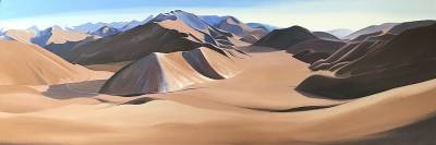 "Lindis Pass 3" - Oil - Painting by Jo Fisher, an artist from Hawke's Bay, New Zealand.